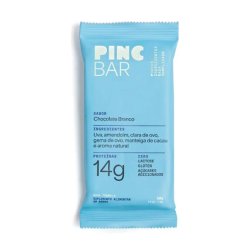 Barra De Proteína Pincbar Chocolate Branco 50g