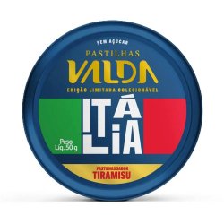 Pastilhas Valda Itália Tiramisú 50g