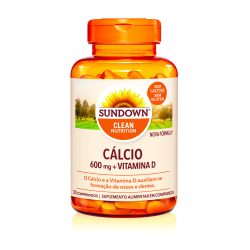 Calcio+d 600mg Sundown 120cap