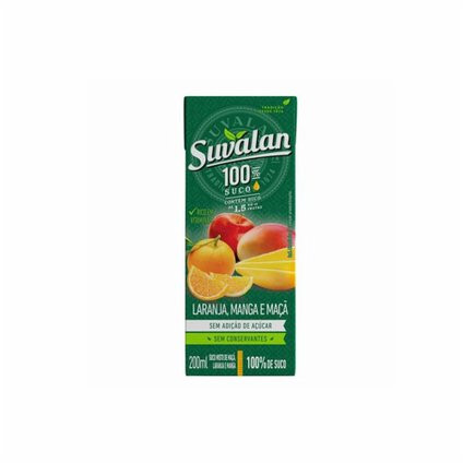 SUCO SUVALAN MISTO SEM ADIÇÃO AÇÚCAR 200ML