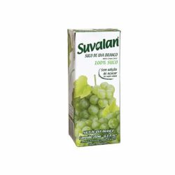 Suco Suvalan Uva Branco Sem Adição Açúcar 200ml