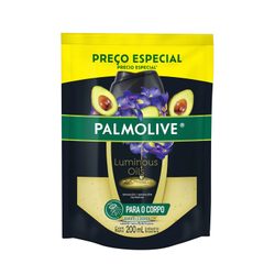 Sabonete Líquido Corporal Palmolive Luminous Oils Abacate E Iris Refil 200ml