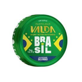 PASTILHAS VALDA BRASIL BEIJINHO 50G