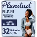 Roupa Íntima Para Mulheres Plenitud Plus Fit Livre De Vazamentos G/Xg 32 Unidades