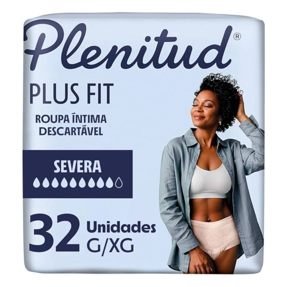 Roupa Íntima Plenitud Plus G/xg 32 Unidades