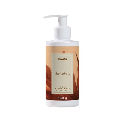 LOÇÃO DESODORANTE HIDRATANTE PANVEL AMÊNDOAS 180G