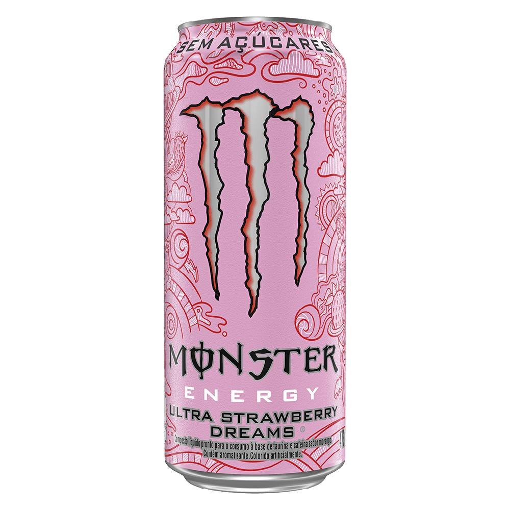 Energético Monster Ultra Strawberry Dreams 473ml
