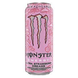 ENERGÉTICO MONSTER ULTRA STRAWBERRY DREAMS 473ML
