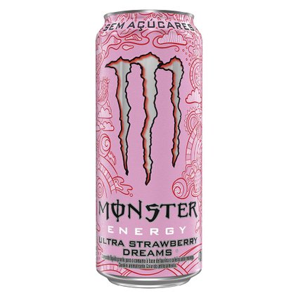 ENERGÉTICO MONSTER ULTRA STRAWBERRY DREAMS 473ML
