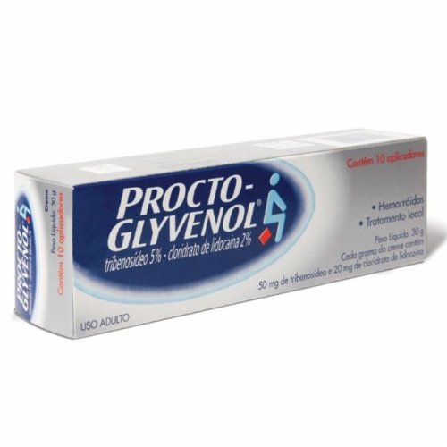 Procto Glyvenol Creme 30g 10 Aplicadores Panvel Farmácias