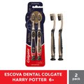 KIT ESCOVA DENTAL INFANTIL COLGATE HARRY POTTER 2 UNIDADES