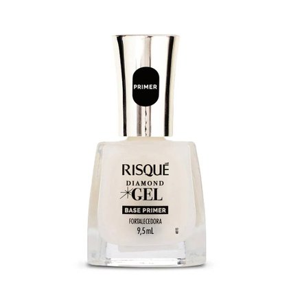 BASE FORTALECEDORA DE UNHAS RISQUÉ DIAMOND GEL PRIMER 9,5ML