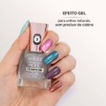 ESMALTE TOP COAT RISQUÉ DIAMOND GEL CYBERCOLORS PIXELIZADO 9,5ML