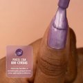 ESMALTE RISQUÉ DIAMOND GEL CYBERCOLORS METÁLICO EUFORIA LILÁS 9,5ML