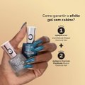ESMALTE RISQUÉ DIAMOND GEL CYBERCOLORS METÁLICO CHUVA CÓSMICA 9,5ML
