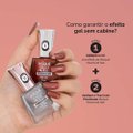 ESMALTE RISQUÉ DIAMOND GEL CYBERCOLORS METÁLICO BRONZE 3000 9,5ML