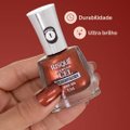 ESMALTE RISQUÉ DIAMOND GEL CYBERCOLORS METÁLICO BRONZE 3000 9,5ML