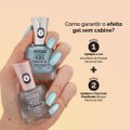 ESMALTE RISQUÉ DIAMOND GEL CYBERCOLORS METÁLICO ESPELHO DO AMANHÃ 9,5ML