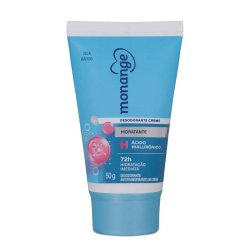 Desodorante Em Creme Monange Hidratante Ácido Hialurônico 50g