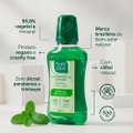 KIT BONI NATURAL MENTA E MELALEUCA CREME DENTAL 90G + ENXAGUANTE BUCAL 250ML