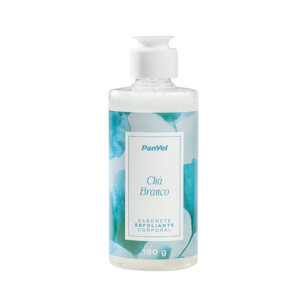 Sabonete Esfoliante Panvel Chá Branco 190g