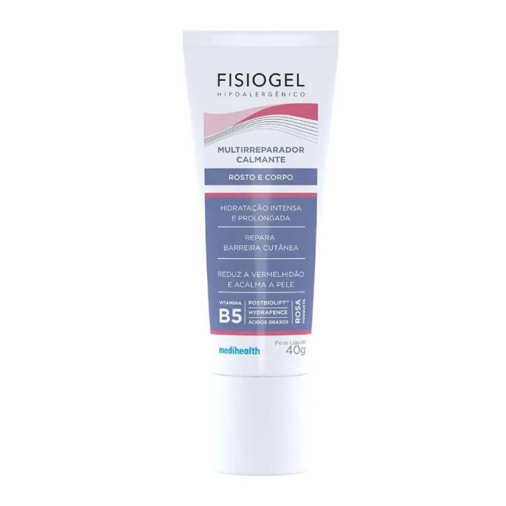 Hidratante Corpo E Rosto Fisiogel Multirreparador Calmante 40g