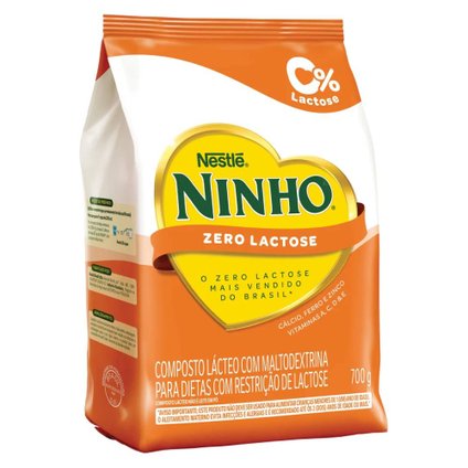 COMPOSTO LÁCTEO NINHO ZERO LACTOSE 700G