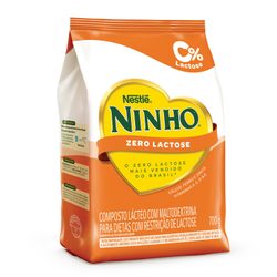 Composto Lácteo Ninho Zero Lactose Refil 700g