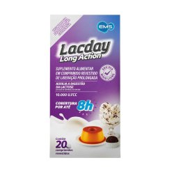 Lacday Long Action Enzima Lactase 20 Comprimidos Revestidos