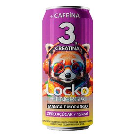 ENERGÉTICO LOCKO MANGA E MORANGO 473ML