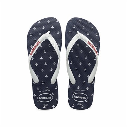 SANDALIA HAVAIANAS TOP NAUTICAL MARINHO 39/40