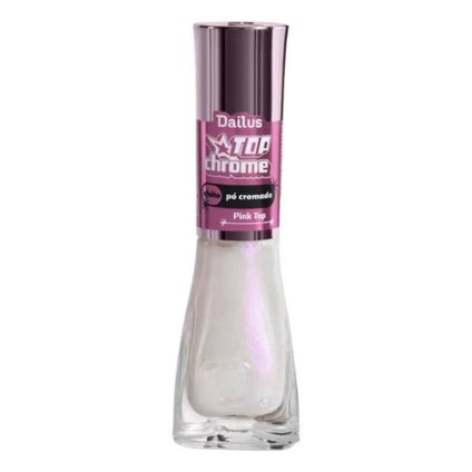ESMALTE TOP COAT DAILUS TOP CHROME PINK 8ML