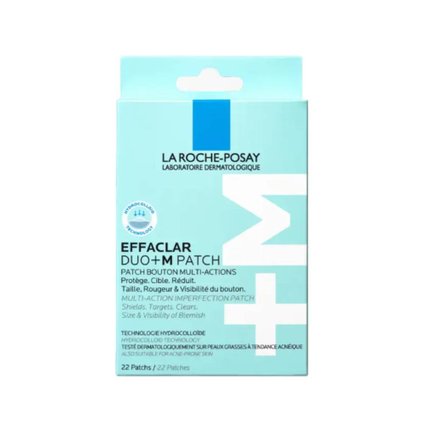 ADESIVO SECATIVO PARA ACNE LA ROCHE-POSAY EFFACLAR DUO+M PATCH 22 UNIDADES