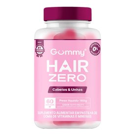 SUPLEMENTO ALIMENTAR GUMMY HAIR ZERO TUTTI-FRUTTI 60 GOMAS