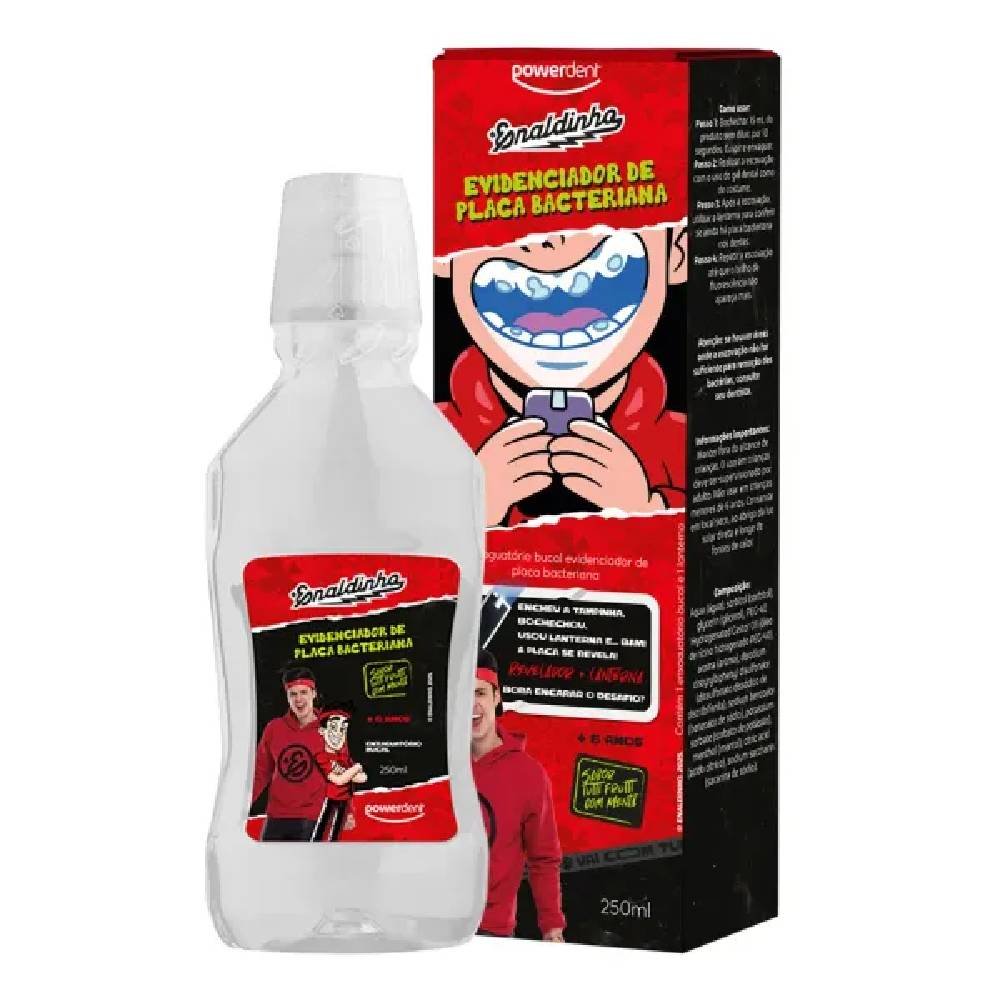 Antisséptico Bucal Powerdent Enaldinho Evidenciador De Placas Tutti-frutti 250ml