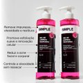 GEL DE LIMPEZA FACIAL SIMPLE ORGANIC PROFUNDA 350G