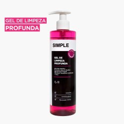 Gel De Limpeza Facial Simple Organic Profunda 350g