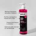 GEL DE LIMPEZA FACIAL SIMPLE SUAVE 350G