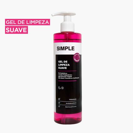 GEL DE LIMPEZA FACIAL SIMPLE SUAVE 350G