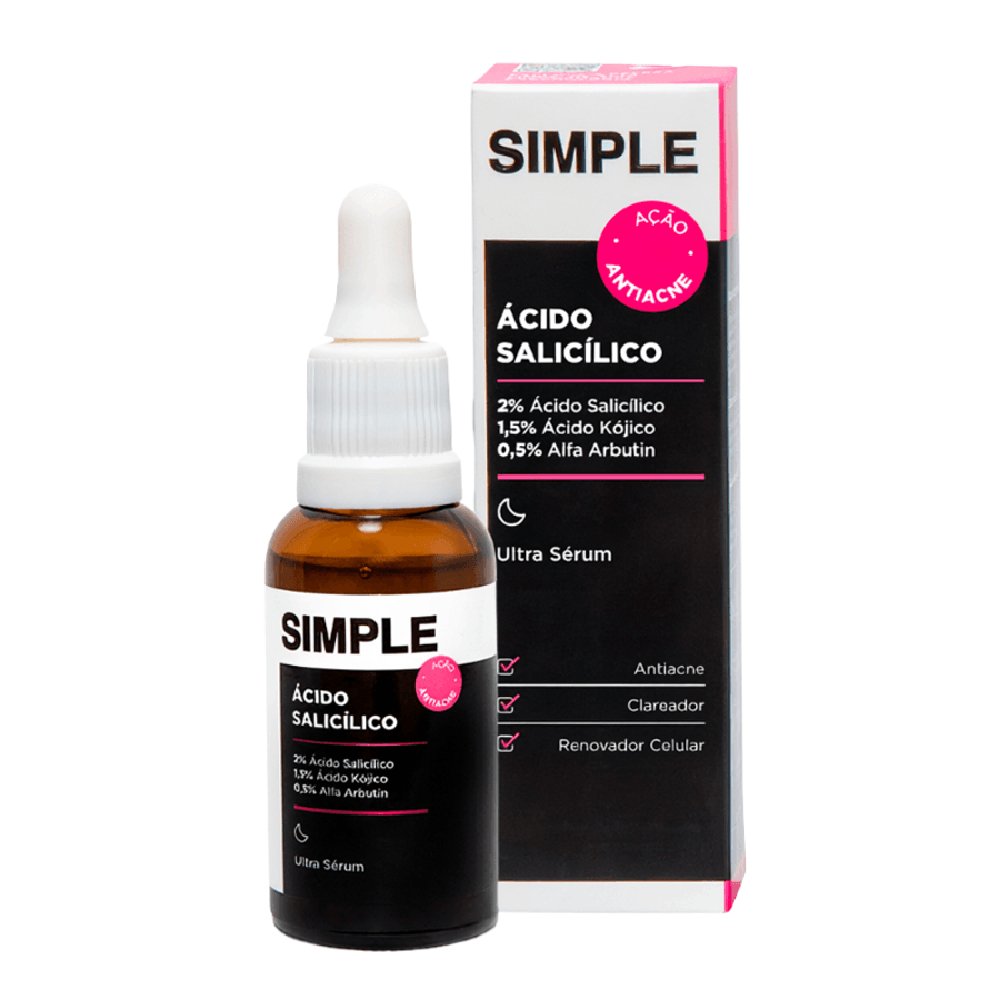 Sérum Facial Simple Ácido Salicílico 30ml