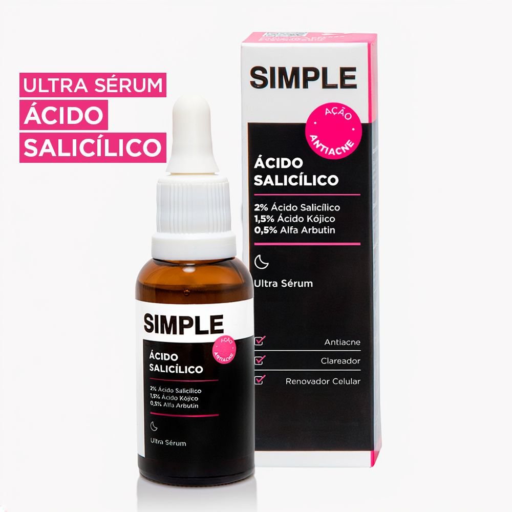 Sérum Facial Simple Ácido Salicílico 30ml