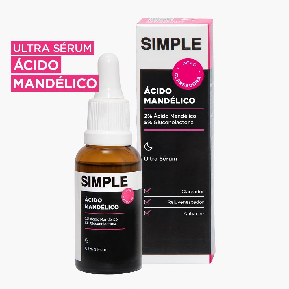 Sérum Facial Simple Ácido Mandélico 30ml