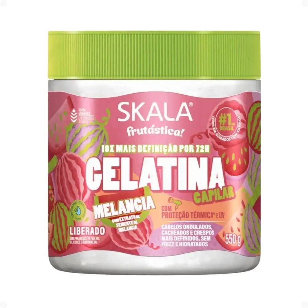 Gelatina Capilar Skala Melancia 550g