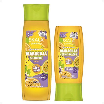 KIT SKALA MARACUJÁ SHAMPOO 325ML + CONDICIONADOR 200ML