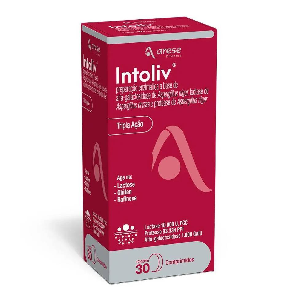 Intoliv 30 Comprimidos