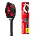 KIT ESCOVA DENTAL COLGATE LUMINOUS WHITE 2 UNIDADES