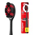 KIT ESCOVA DENTAL COLGATE LUMINOUS WHITE 2 UNIDADES
