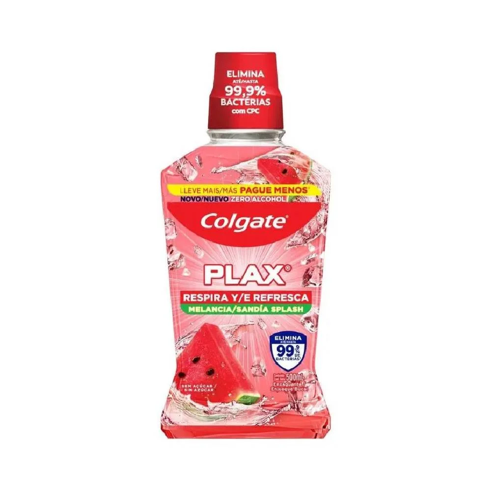 Enxaguatório Bucal Colgate Plax Melancia 250ml
