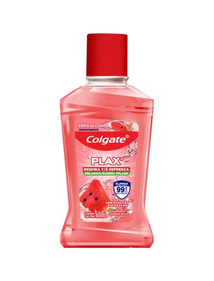 ENXAGUANTE BUCAL COLGATE PLAX MELANCIA 60ML