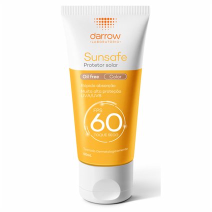 PROTETOR SOLAR SUNSAFE COLOR SOLAR FPS 60 - 50 ML
